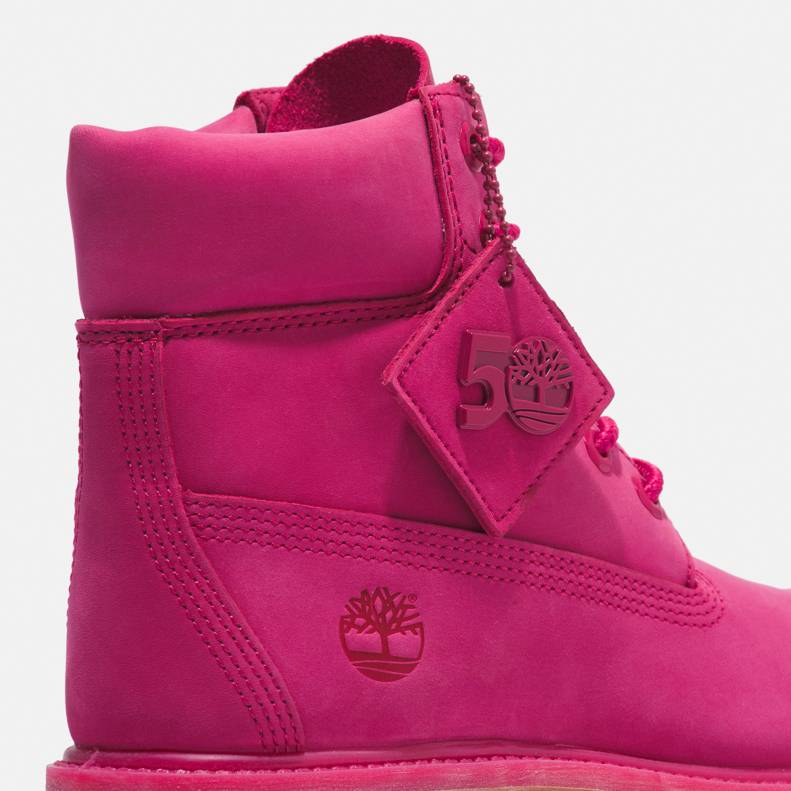 hot pink timberlands