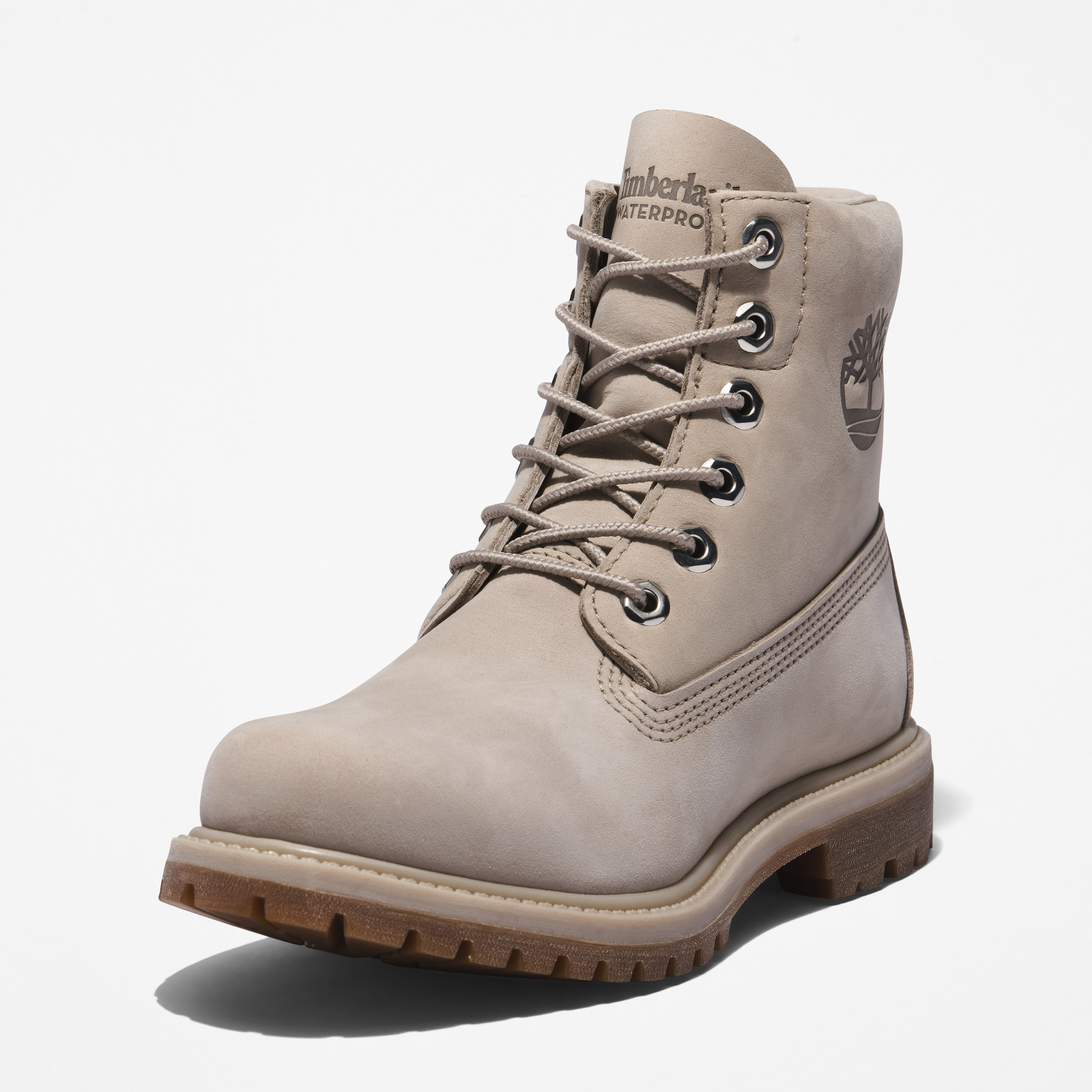 taupe timberlands womens