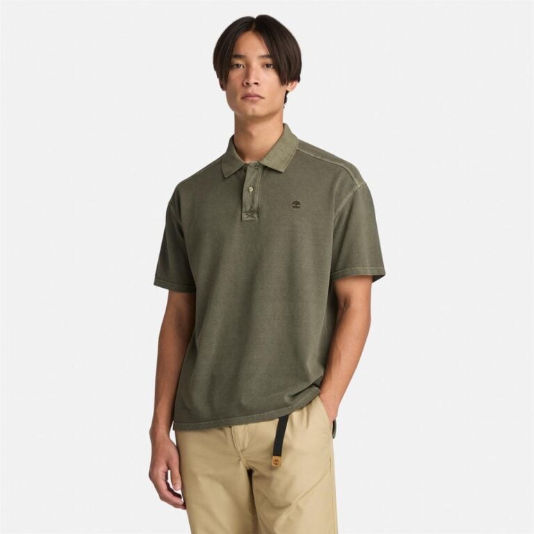 Men’s Merrymack River Garment Dye Short-Sleeve Polo